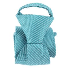 Cravate enfant, Petit Dandy vert Turquoise Pomme Carré 2
