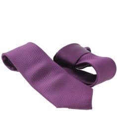 Cravate Slim, Birmingham, aubergine Clj Charles Le Jeune 2