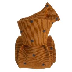 Cravate en laine et soie, Catane cuivre Segni et Disegni 2