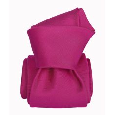 Cravate Segni Disegni Luxe, Faite main, Satin Fuchsia foncé Segni et Disegni 2
