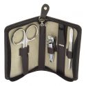 Set manucure cuir, Friedrich, marron Friedrich 23