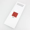 Cravate en soie, Abeilles, rouge Brochier Soieries 1890