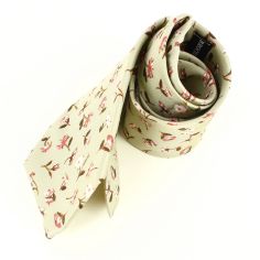 Cravate en soie, Boticelli Vénus, vert Brochier Soieries 1890 2