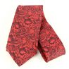 Cravate en soie, Dufy Perse, rouge Brochier Soieries 1890