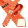 Cravate en soie, Klimt Arbre de Vie, rouge Brochier Soieries 1890