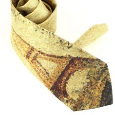 Cravate en soie, Seurat Tour Eiffel Brochier Soieries 1890 2