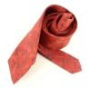 Cravate en soie, Tour Eiffel Ombres, rouge Brochier Soieries 1890