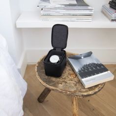 Ecrin rangement montre, voyage, noir Stackers UK 2