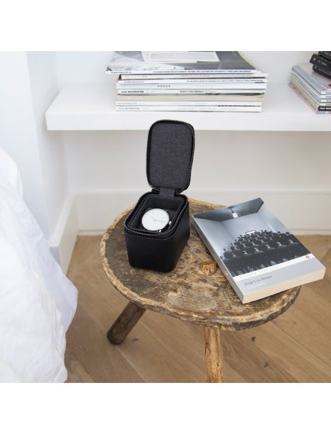 Ecrin rangement montre, voyage, noir Stackers UK