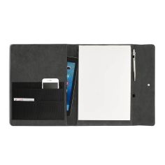 Organiseur, porte documents et Ipad, cuir végan noir Dulwich Designs 2