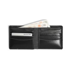 Portefeuille en cuir Heritage, noir Dulwich Designs 2