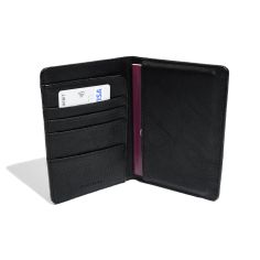 Portefeuille passeport, noir Stackers UK