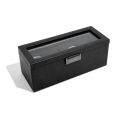 Ecrin rangement 4 montres, vitré noir Stackers UK