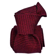 Cravate Mogador, Enna Rouge Bordeaux Segni et Disegni 2