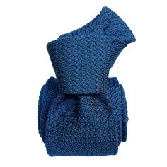 Cravate grenadine de soie, Bleu profond, Tony & Paul Tony & Paul 2