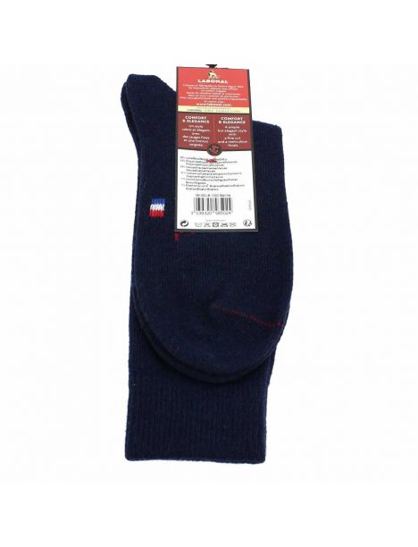 Mi chaussette, flocon Laine et cachemire, marine Labonal