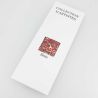 Cravate en soie, Mille Fleurs, rouge Brochier Soieries 1890