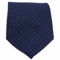 Cravate, Via Bailliage, Bleu Clj Charles Le Jeune Cravates