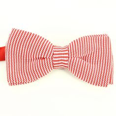 Noeud papillon tricot Williamsburg cosy rouge Clj Charles Le Jeune 2