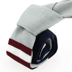 Cravate Tricot. Marine Puerto Clj Charles Le Jeune 2