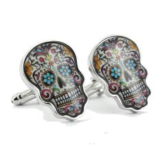 Boutons de manchette Calavera Tulum Tony & Paul 2