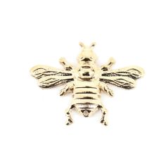 Boutonnière abeille dorée Tony & Paul 2