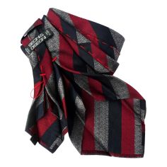 Cravate soie 6 plis, Club Bordeaux, Faite à la main Segni et Disegni 2