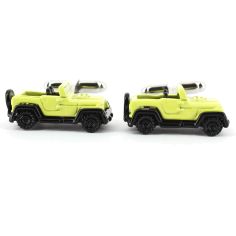 Boutons de manchette jeep wrangler jaune Tony & Paul 2