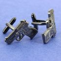 Boutons de manchette revolver Tony & Paul