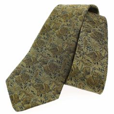 Cravate en soie, Dufy Eléphants, Or Brochier Soieries 1890 2