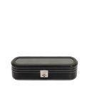 Ecrin 5 montres, cuir, Collection London noir Friedrich 23