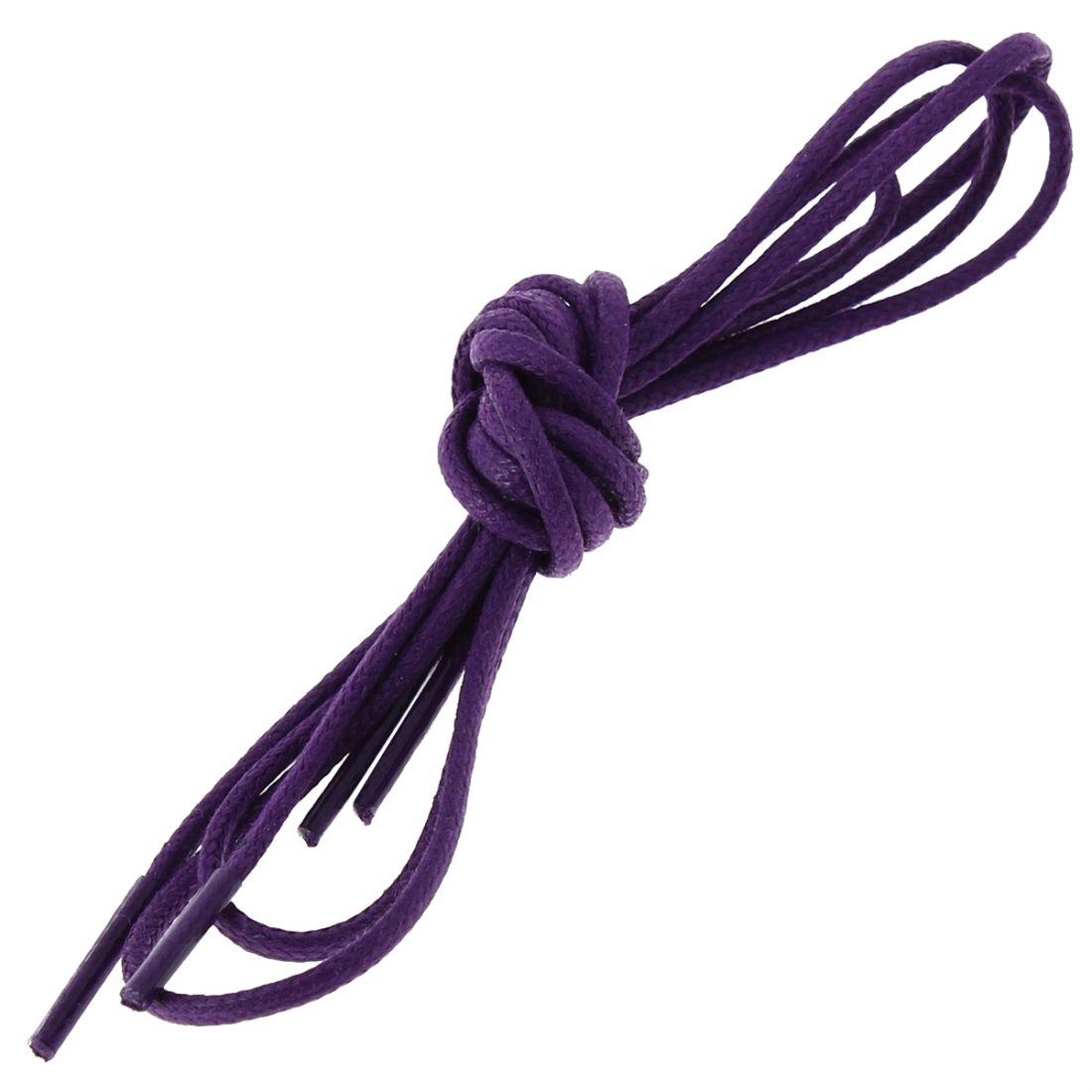 lacets ronds 2mm, coton ciré, violet digitale Les Lacets Français