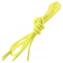 lacets ronds 2mm, coton ciré, jaune canari Les Lacets Français