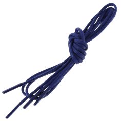 lacets ronds 2mm, coton ciré, Bleu King Les Lacets Français