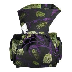 Cravate Segni Disegni Luxe, Faite main. Pivoines Verte Segni et Disegni