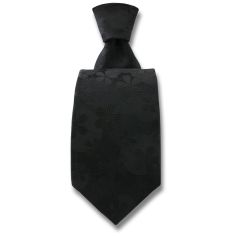 Cravate Robert Charles Valentina noir Robert Charles