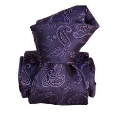 Cravate Segni Disegni Luxe, Faite main, Alexandrie Violet Segni et Disegni