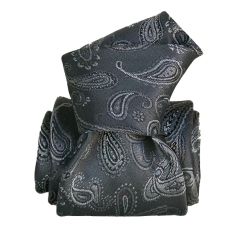 Cravate Segni Disegni Luxe, Faite main, Alexandrie gris Segni et Disegni