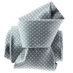 Cravate CLJ, City, gris argent Clj Charles Le Jeune