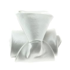 Cravate enfant, Blanche Pomme Carré