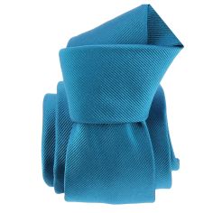 Cravate bleu, soie italienne, cobalto Tony & Paul