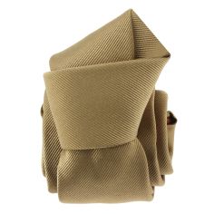 Cravate marron, soie italienne, Duna Tony & Paul