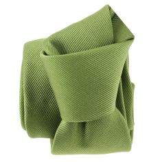 Cravate verte, soie italienne, vert Mela Tony & Paul