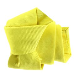 Cravate Luxe faite à la main, jaune Citron Tony & Paul