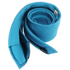 Cravate soie 6 plis, cobalto, Faite à la main Tony & Paul