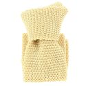 Cravate Tricot Jaune Giallo, soie, Tony & Paul Tony & Paul
