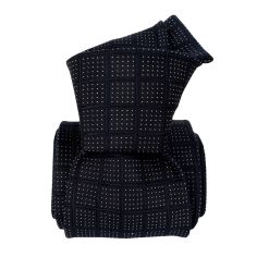 Cravate soie Classique Segni Disegni, Bergame Bleu marine Segni et Disegni