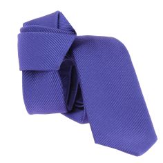 Cravate soie Segni Disegni Classique Slim violet