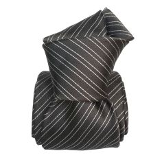 Cravate Classique Segni Disegni, Côme gris Segni et Disegni