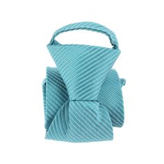 Cravate enfant, Petit Dandy vert Turquoise Pomme Carré
